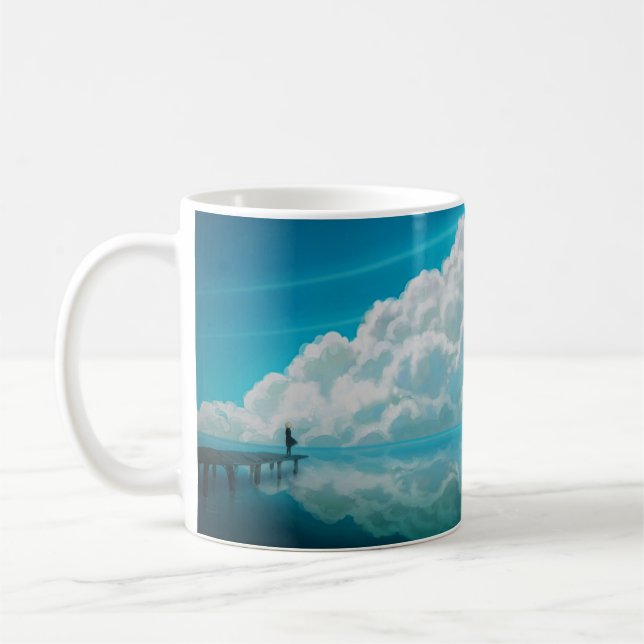 Klassischer Becher Kaffeetasse (Links)