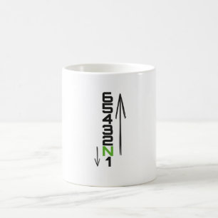 Klassischer Becher Marsch des Motorrads, 325 ml, Kaffeetasse