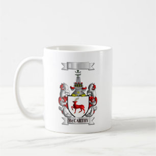 Klassischer Becher McCarthy Nachname und Schild Kaffeetasse