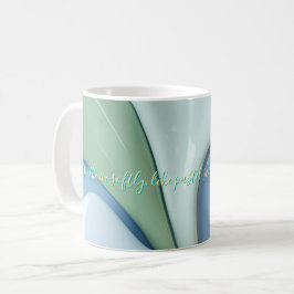 Klassischer Becher mit stilvollem abstraktem Grafi Kaffeetasse