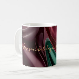 Klassischer Becher mit stilvollem abstraktem Grafi Kaffeetasse