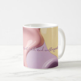 Klassischer Becher mit stilvoller abstrakter Grafi Kaffeetasse