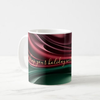 Klassischer Becher mit stilvoller abstrakter Grafi Kaffeetasse