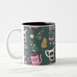Klassischer Becher Zweifarbige Tasse