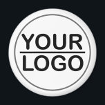 Klassischer Bereich für kundenspezifisches Logo Magnet<br><div class="desc">Kundenspezifisches Logo-Geschäft - Erstellen Sie online Ihren eigenen Magneten mit Ihrem Text oder Logo für Ihr Unternehmen</div>