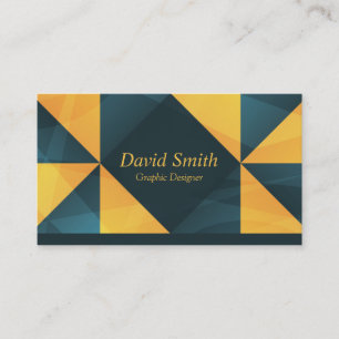 Klassischer Beruflicher Grafikdesigner Visitenkarte