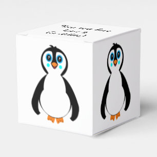 Klassischer Bevorzugungskasten des Pinguins Geschenkschachtel