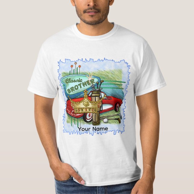 Klassischer Bruder T-Shirt (Vorderseite)