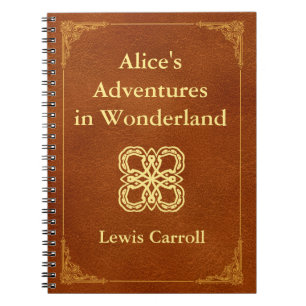 Klassischer Bucheinband Notizblock