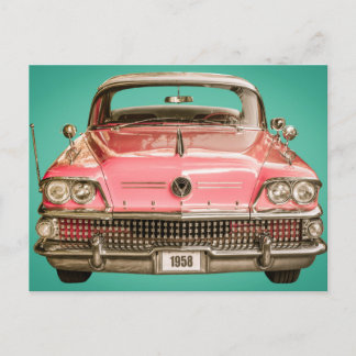 Klassischer Buick 1958 Car Postkarte