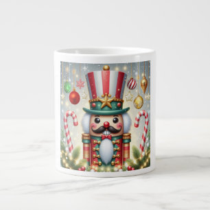 Klassischer, bunter, wunderlicher Weihnachts-Nussk Jumbo-Tasse