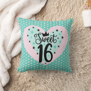 Klassischer Charme! Süße 16 Geschenk-Wurfkissen Kissen