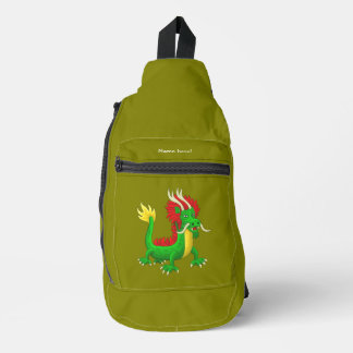 Klassischer chinesischer Drache Crossbody Bag
