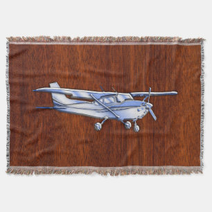 Klassischer Chrome wie Cessna auf Mahogany Decke
