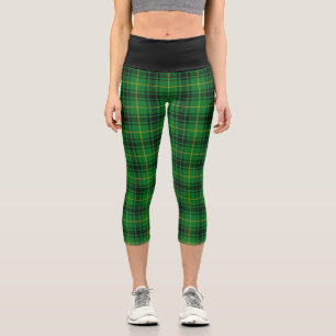 Klassischer Clan Arthur MacArthur Tartan Kariert Capri Leggings