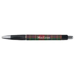 Klassischer Clan MacLean Tartan-karierter Kugelschreiber