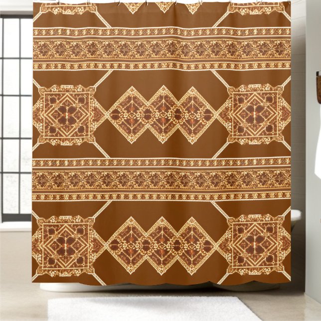 Klassischer Duschvorhang Rustikales Bauernhaus (Von Creator hochgeladen)