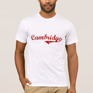 Klassischer Entwurf Cambridges Massachusetts T-Shirt