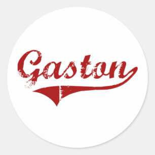 Klassischer Entwurf Gaston South Carolina Runder Aufkleber