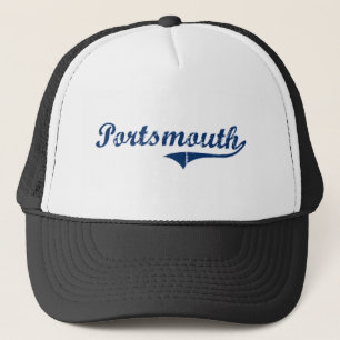 Klassischer Entwurf Portsmouth Rhode Island Truckerkappe