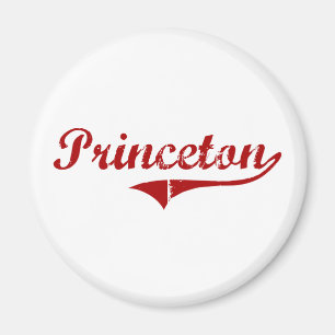 Klassischer Entwurf Princetons Massachusetts Magnet