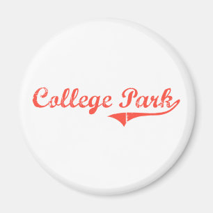 Klassischer Entwurf Uni-Park-Marylands Magnet