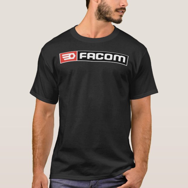 Klassischer Facom Design Essential T - Shirt (Vorderseite)
