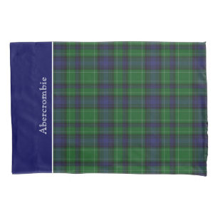 Klassischer Fall Abercrombie Tartan Kariert Pillow Kissenbezug