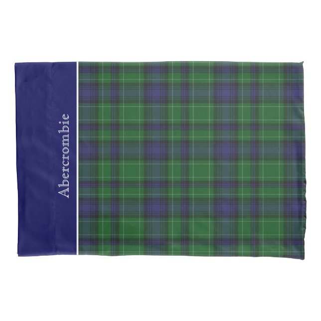Klassischer Fall Abercrombie Tartan Kariert Pillow Kissenbezug (Vorderseite)
