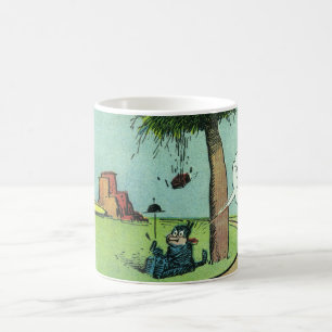 Klassischer "Falling Brick"-Becher Kaffeetasse