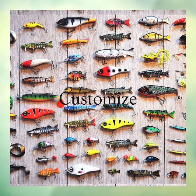 Klassischer Fischfang Thunder_Cove Fensteraufkleber (Blatt 3)
