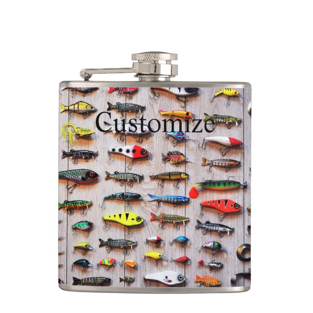 Klassischer Fischfang Thunder_Cove Flachmann (Vorderseite)