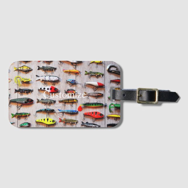 Klassischer Fischfang Thunder_Cove Gepäckanhänger (Vorderseite (Horizontal))