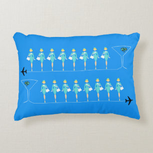 Klassischer Flugbegleiter Akzent Pillow Dekokissen