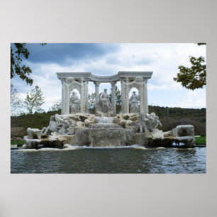 Klassischer Fontain Poster