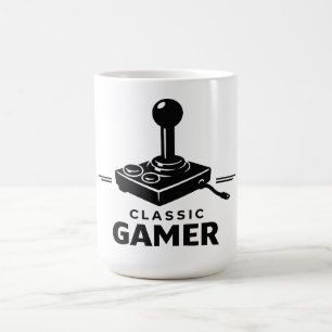 Klassischer Gamer Retro-Joystick-Becher Kaffeetasse