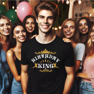 Klassischer Geburtstagskönig T-Shirt