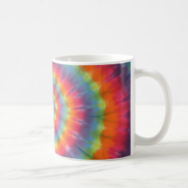 Klassischer Gefärbte Krawatte Swirl Kaffeetasse