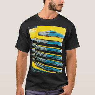 Klassischer gelber Grill-Versand T-Shirt