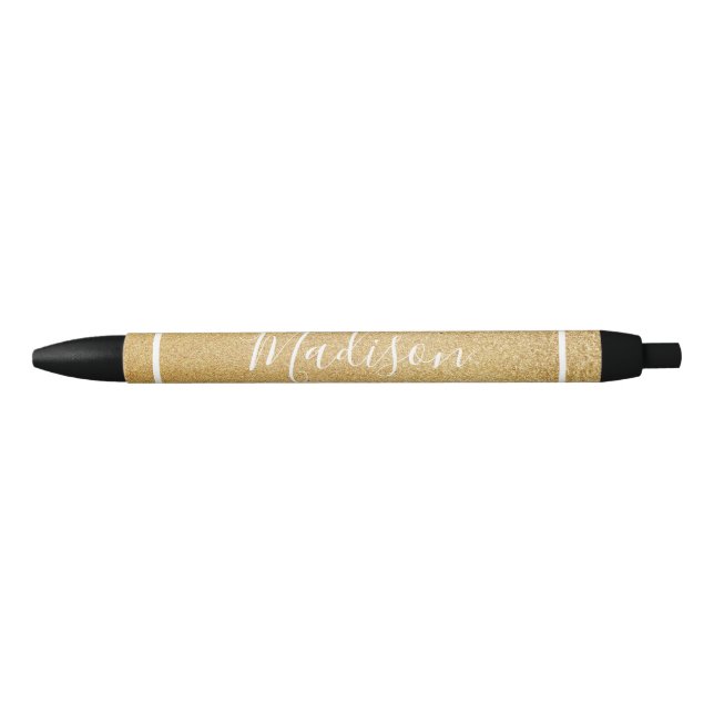 Klassischer Goldener Individuelle Name Kugelschreiber (Vorderseite)