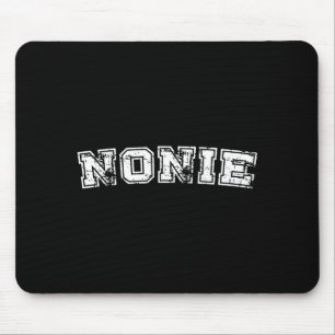Klassischer Grafik im Varsity-Collegestil Mousepad