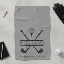 Klassischer grauer Golfclub-Spielername