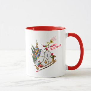 Klassischer Grinch Frohe Grinch-Weihnachten! Tasse