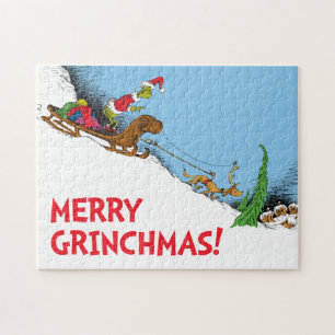 Klassischer Grinch Grinch und Rentier Max
