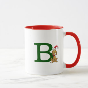 Klassischer Grinch Max Monogramm B Tasse