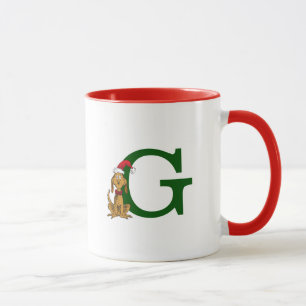 Klassischer Grinch Max Monogramm G Tasse
