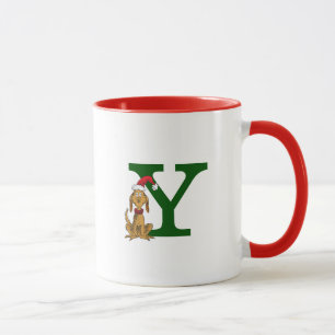 Klassischer Grinch Max Monogramm Y Tasse