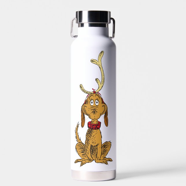 Klassischer Grinch | Max Trinkflasche (Vorne)