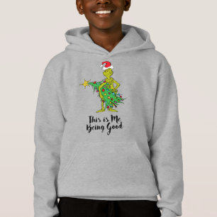 Klassischer Grinch Unartig Hoodie