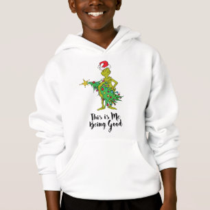 Klassischer Grinch Unartig Hoodie
